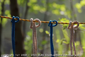 Bei bestem Wetter lernten die Kids beim Frühlingsradeln des RSC die ehrenamtliche Arbeit der DLRG Cottbus kennen.