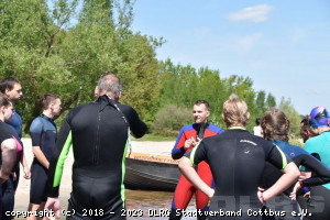 Die Fachausbildung Wasserrettungsdienst an der Talsperre Spremberg...