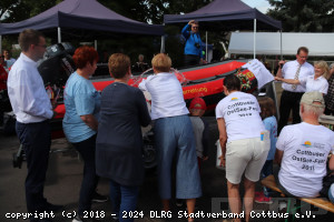 Frauenpower bei der Bootstaufe!